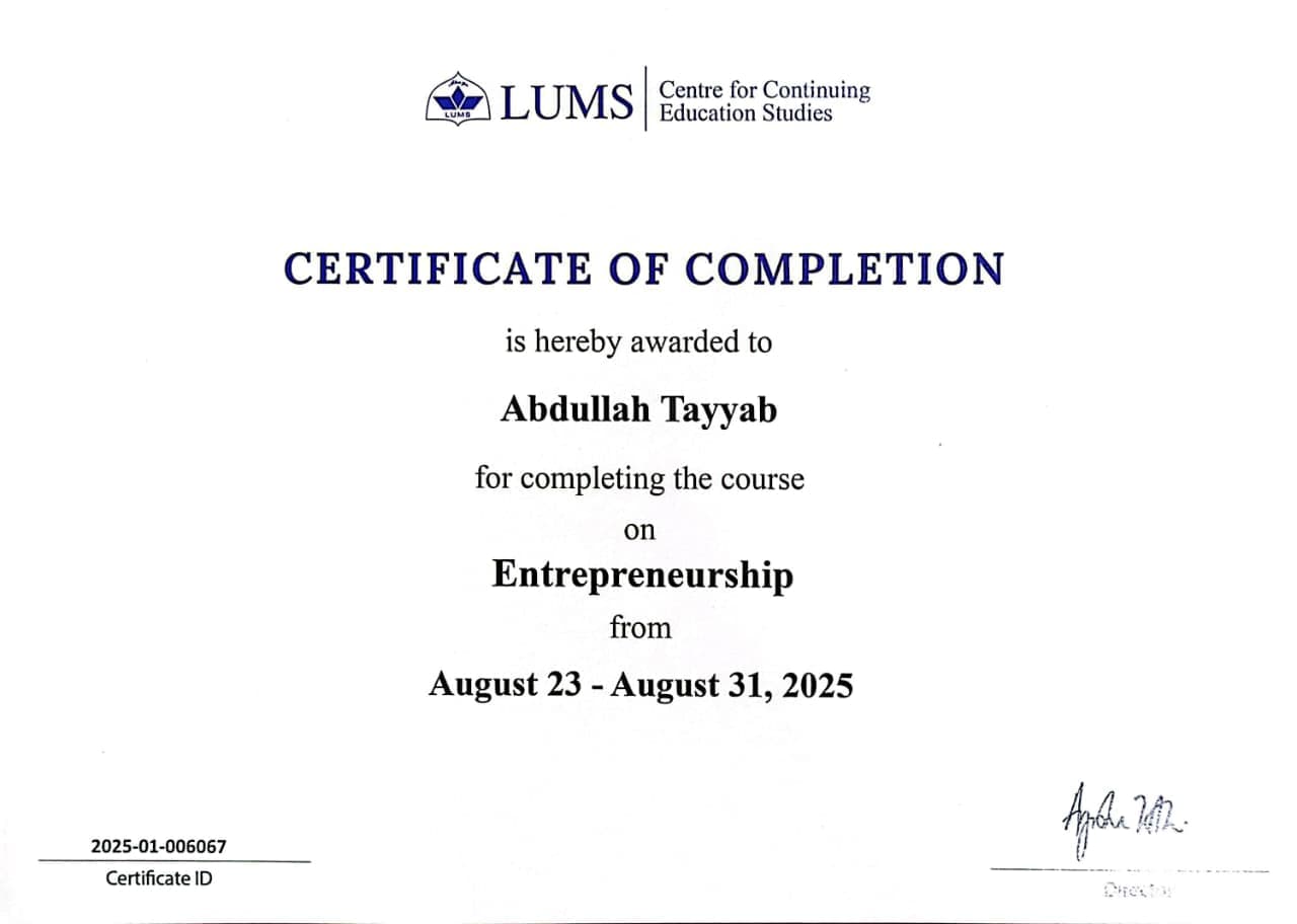 Entrepreneurship